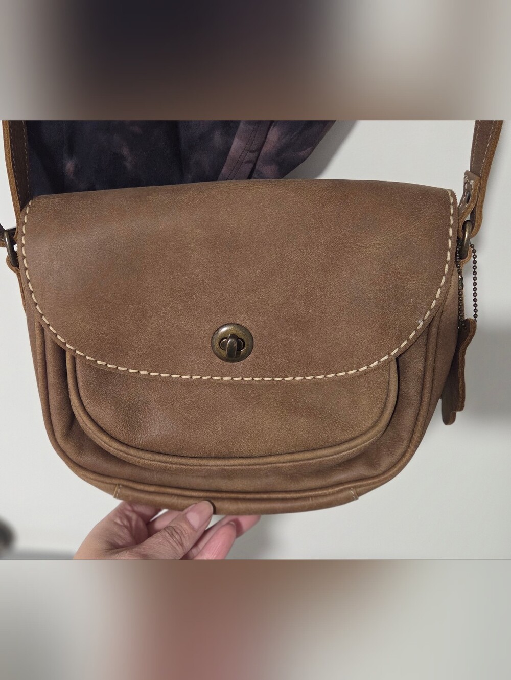 Roots Tribe Leather Crossbody